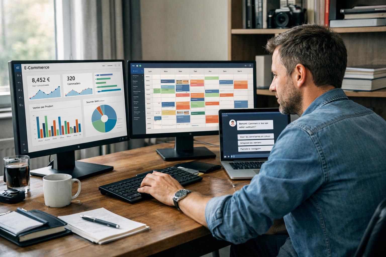 découvrez comment l'intelligence artificielle peut révolutionner la gestion d'un business digital en solo, en automatisant les tâches clés et en optimisant les performances.