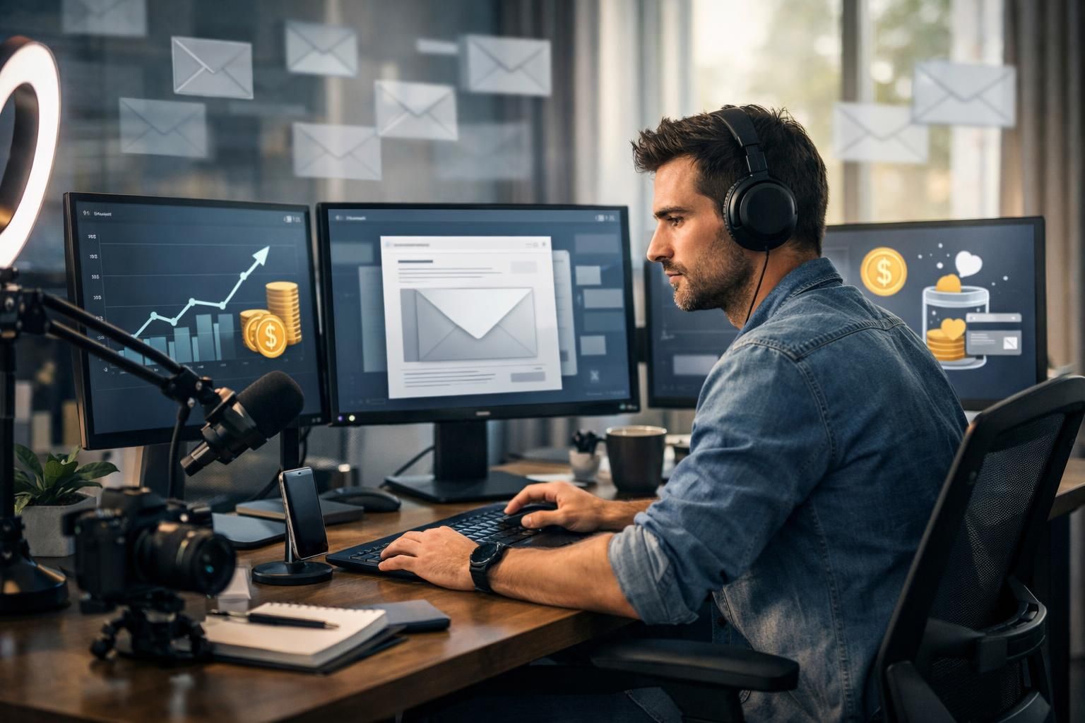 découvrez comment la multiplication des newsletters révolutionne les stratégies de monétisation des créateurs en ligne, offrant de nouvelles opportunités de revenu et d'engagement.