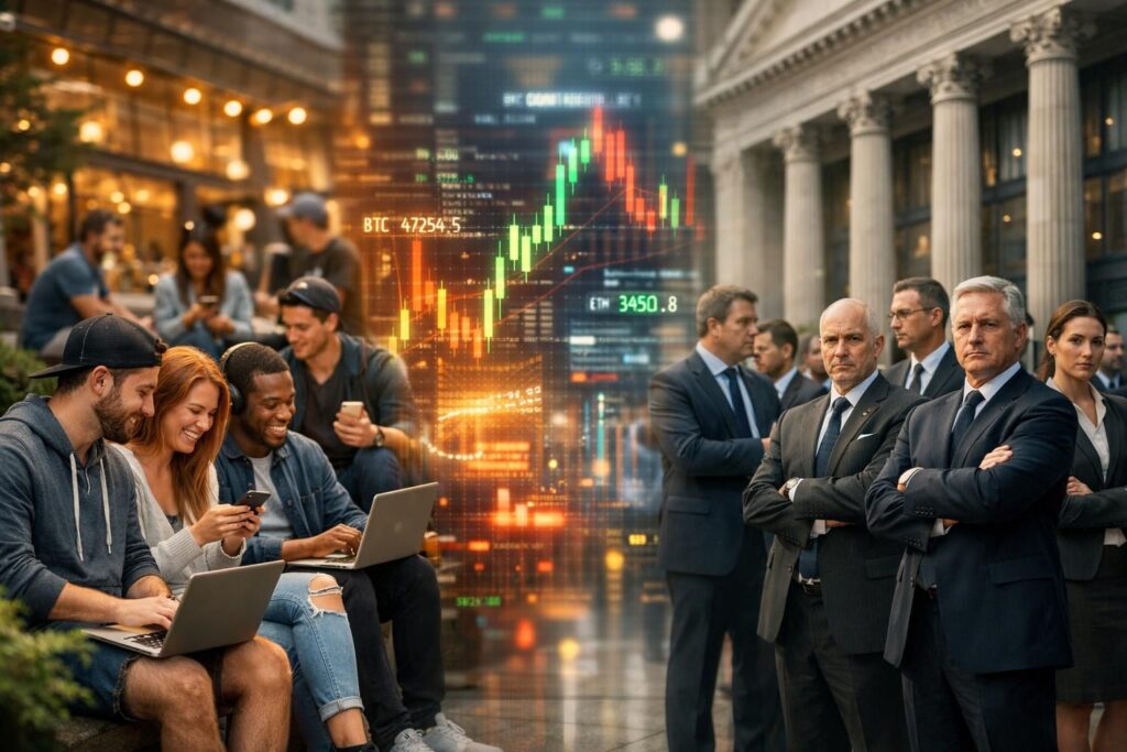 découvrez comment l'entrée massive des institutions financières dans la crypto pourrait transformer le marché autrefois dominé par les particuliers et ce que cela signifie pour l'avenir de la finance décentralisée.