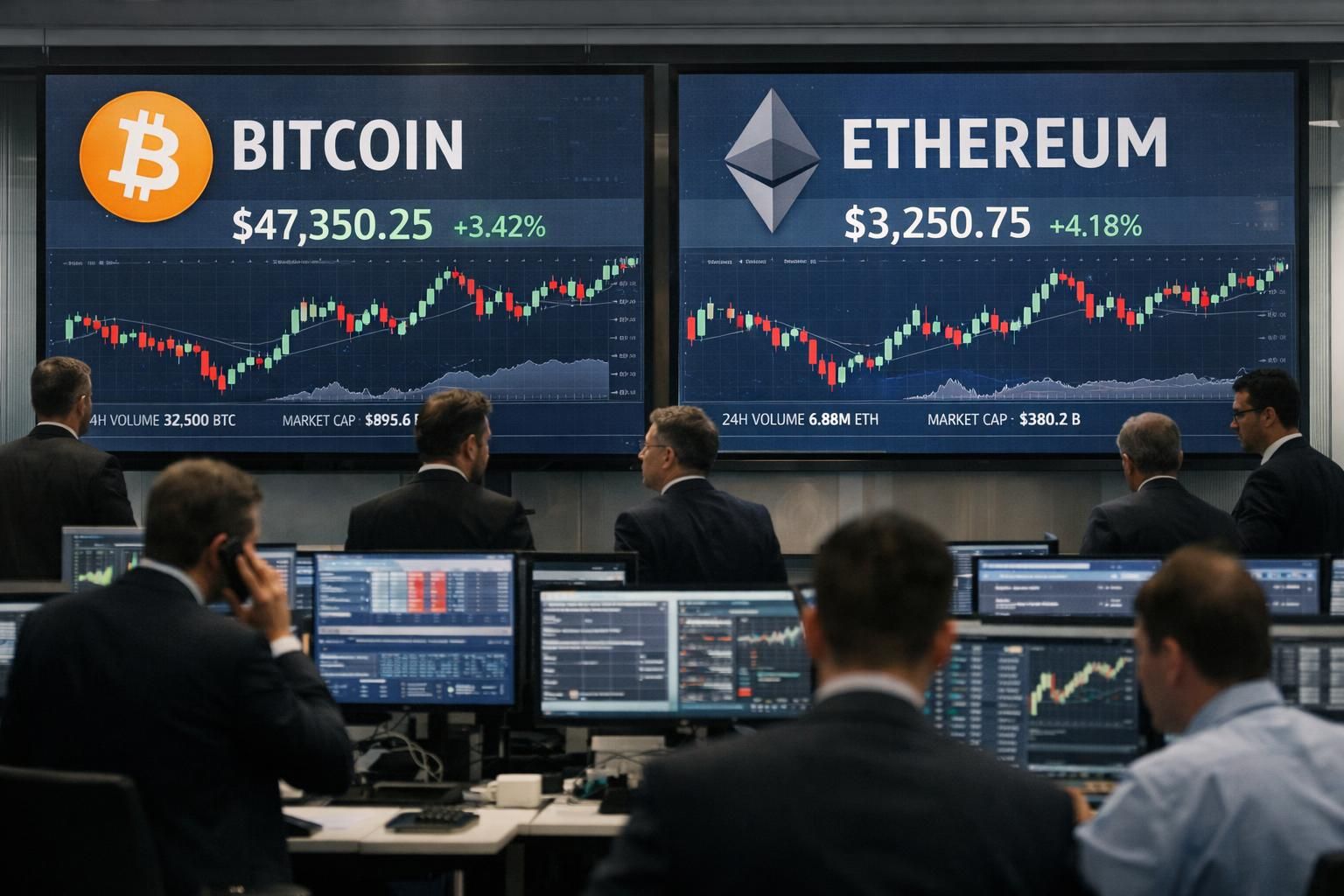 explorez comment l'entrée massive des institutions financières transforme le marché de la crypto et ce que cela signifie pour les investisseurs particuliers.