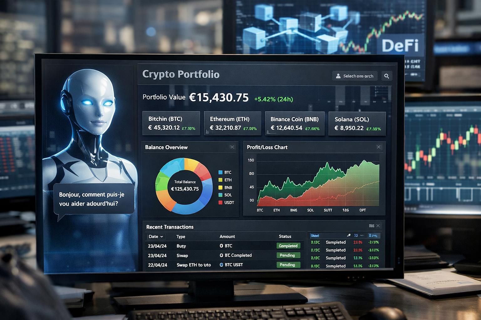 découvrez comment les "agentic tokens" révolutionnent la gestion des portefeuilles crypto grâce à l'intelligence artificielle autonome et intelligente.