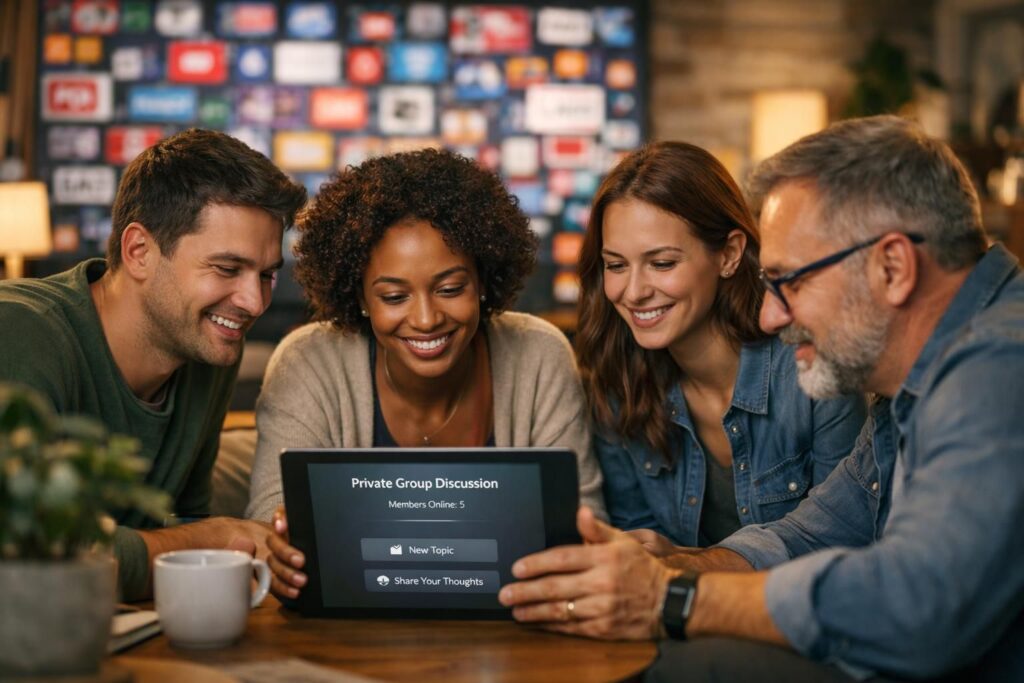 découvrez comment les marques se tournent vers les communautés privées pour échapper à la saturation publicitaire des réseaux sociaux et toucher leur audience de manière plus ciblée et authentique.