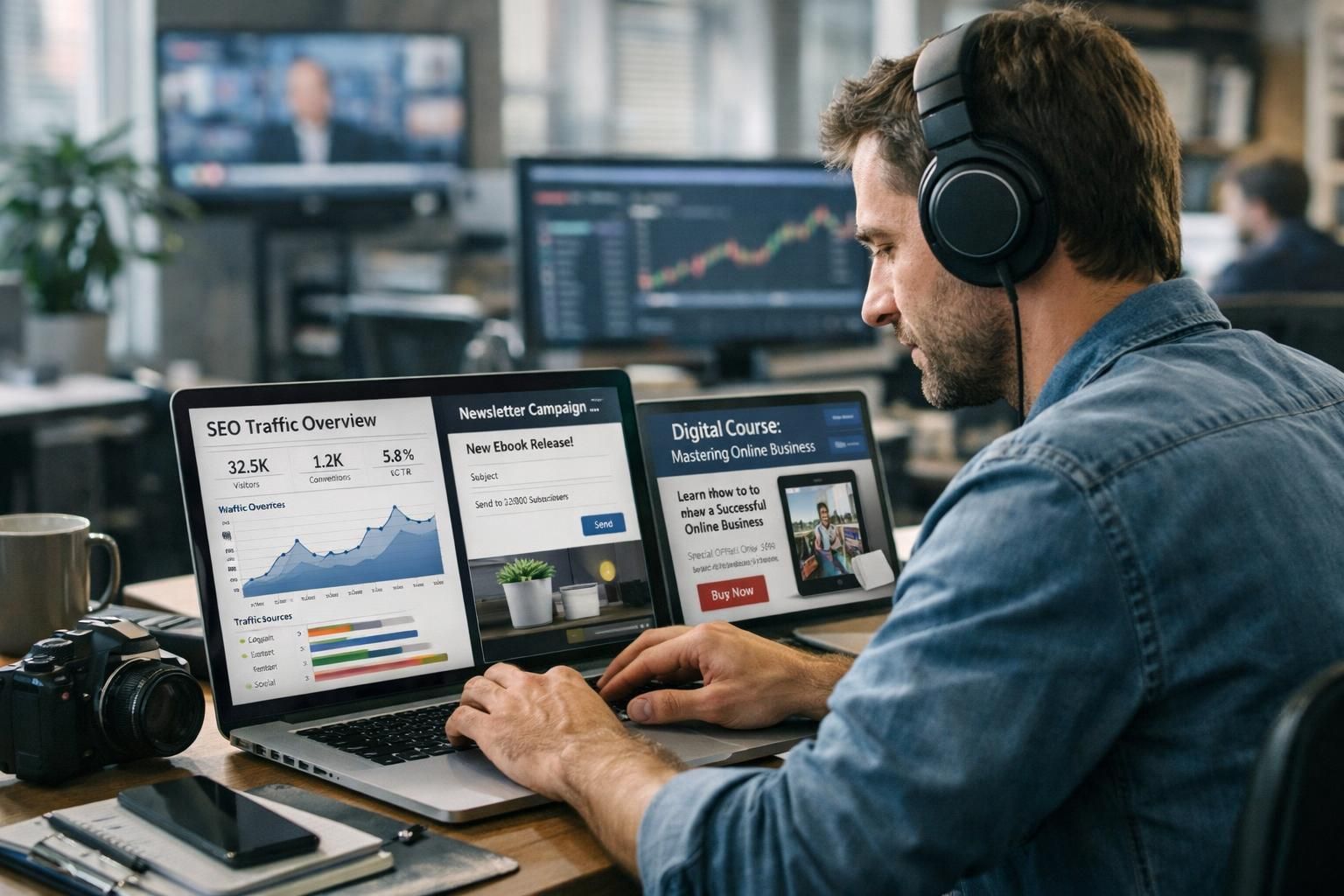 découvrez comment les modèles hybrides combinant contenus, seo et produits digitaux révolutionnent l'économie des créateurs en apportant flexibilité et nouvelles opportunités de monétisation.